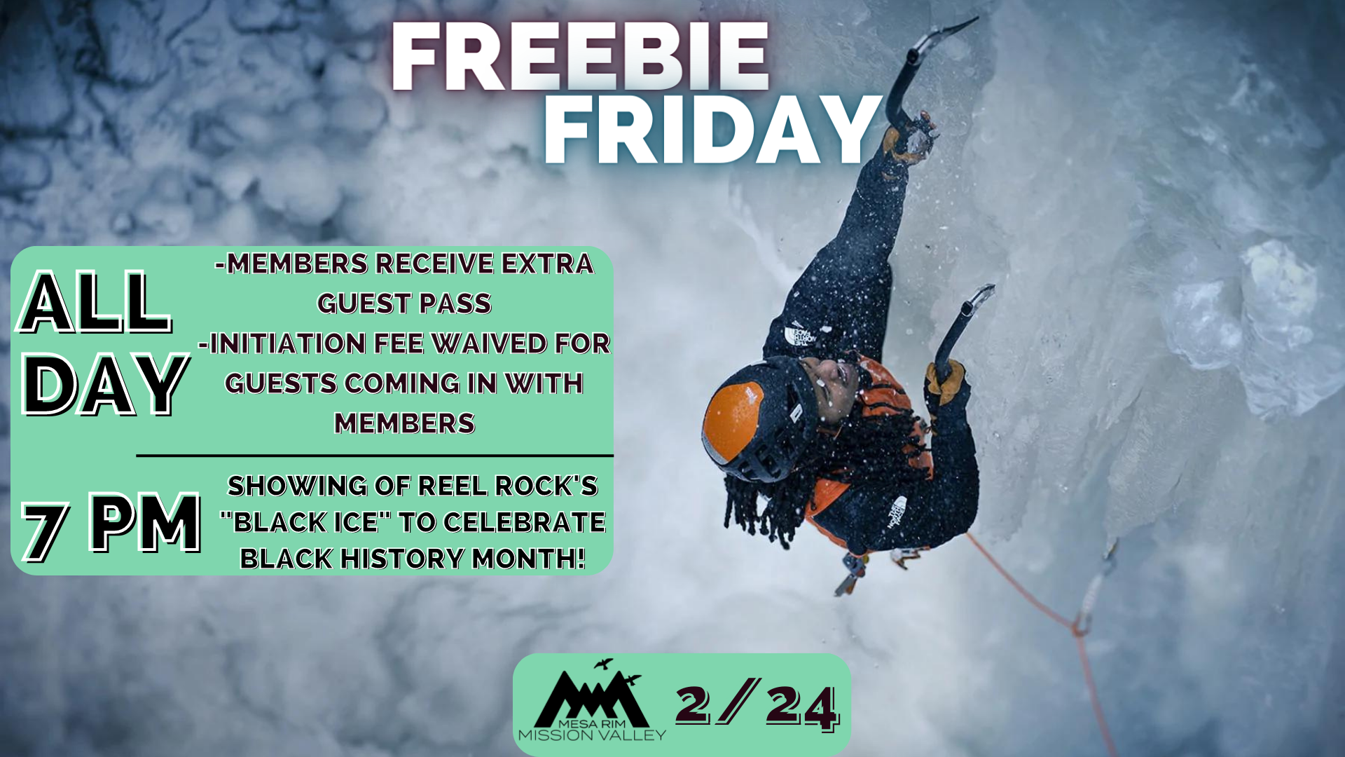 Freebie Friday / Black Ice
